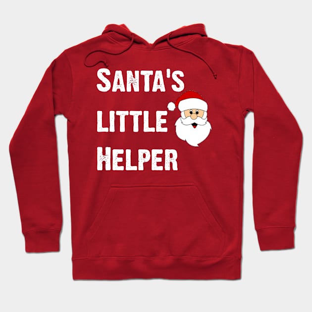 Santas Little Helper Hoodie by CoolApparelShop